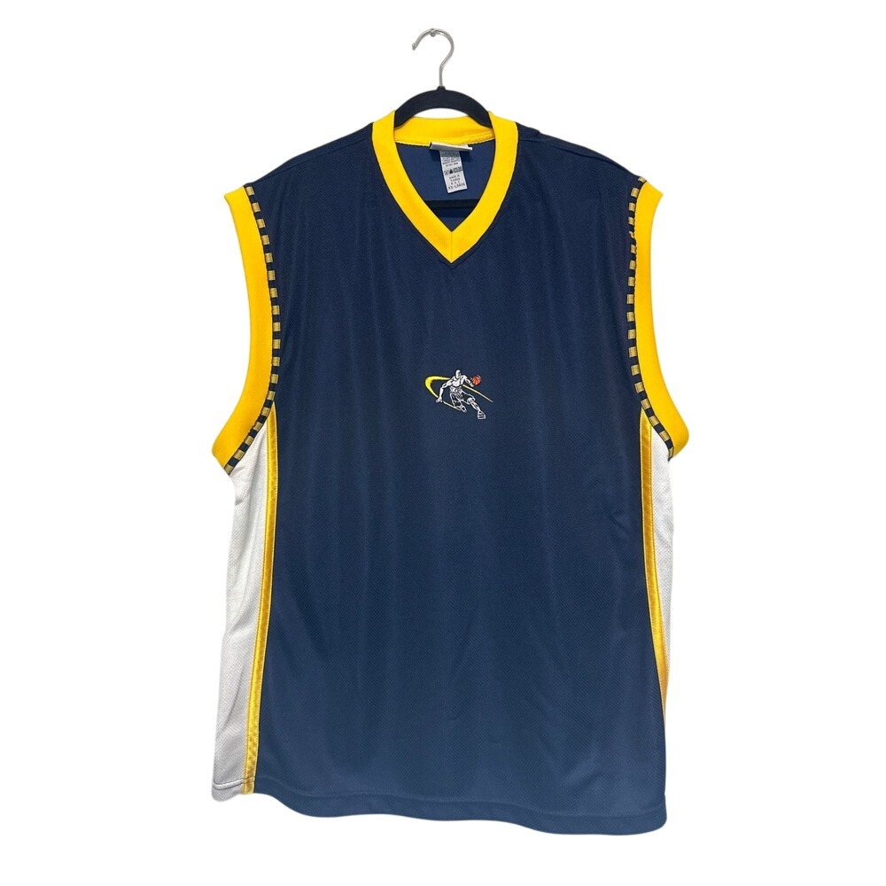 Vintage 2000's Y2K AND1 Navy Blue Basketball Jersey  Mens XXL